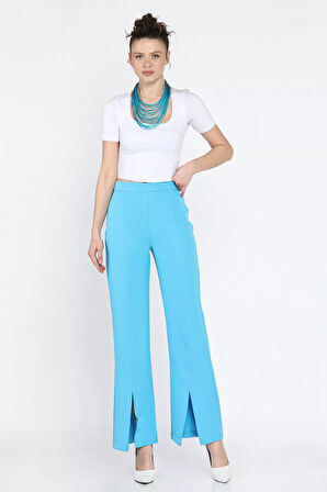 Kadın Paça Yırtmaçlı Tarz Pantolon