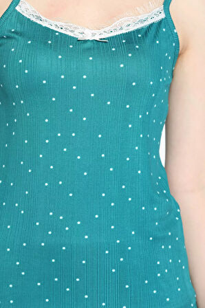 Baskılı Şortlu Kadın Pijama Takımı