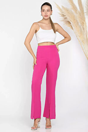 Kadın Paça Yırtmaçlı Tarz Pantolon