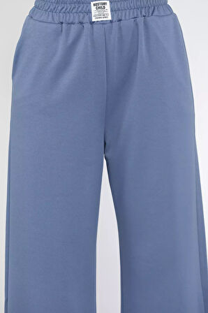 Bel Lastikli Palazzo Pantolon