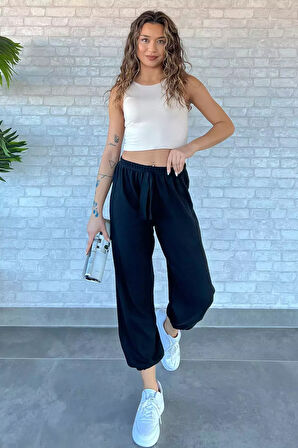 Fitilli Paça Lastikli Pantolon