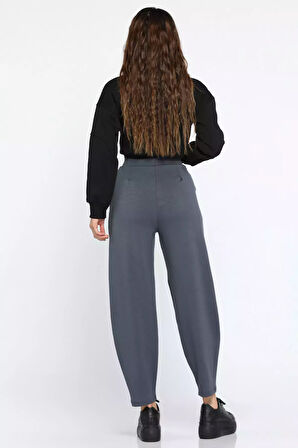 Kadın Yüksek Bel Havuç Pantolon