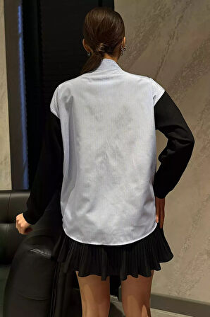 Kadın Hırka Kombinli Gömlek