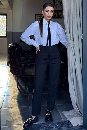 Kadın Yüksek Bel Pantolon