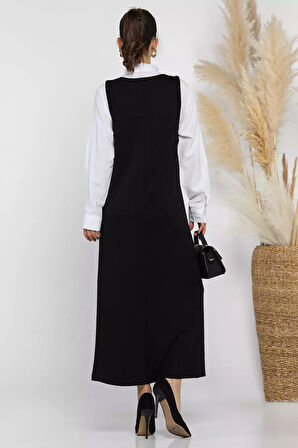 Kadın Gömlek Jile Kombin Elbise