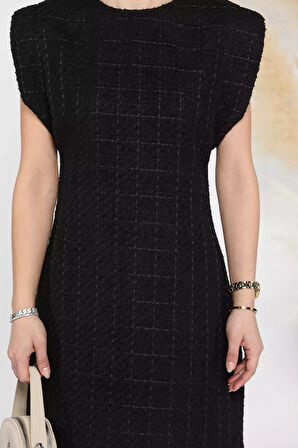 Vatkalı Tüvit Elbise