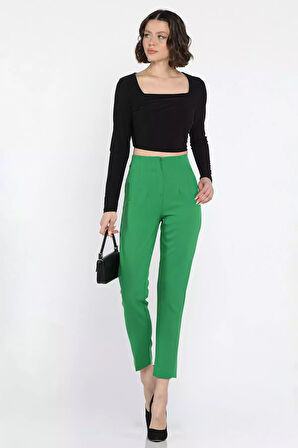 Kadın Boru Paça Pantolon