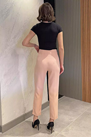 Kadın Boru Paça Pantolon