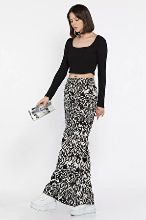 Bol Paça Viskon Yürüyüş Pantolonu