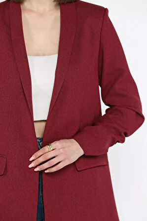 Kol Büzgülü Kadın Blazer Ceket