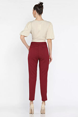 Kadın Yüksek Bel Kumaş Pantolon