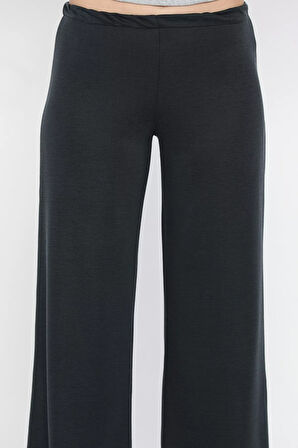 Kadın Bel Lastikli Modal Kumaş Pantolon