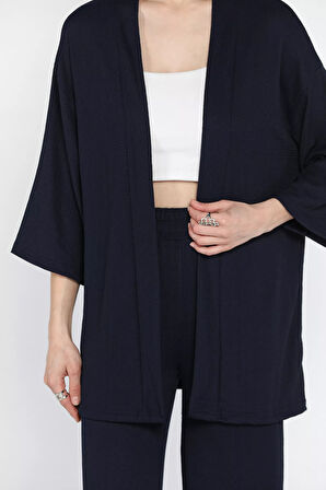 Kadın Kimono Pantolon İkili Takım