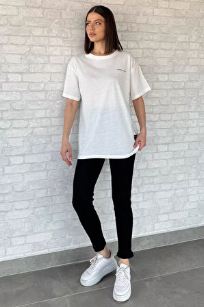 Kadın Bisiklet Yaka Tişört Tayt İkili Takım (m-l-xl Uyumludur)