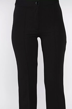 Kadın Yüksek Bel Çimalı Likralı Pantolon