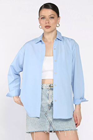 Kadın Kraş Model Salaş Gömlek