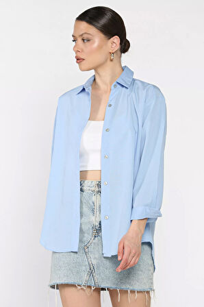 Kadın Kraş Model Salaş Gömlek