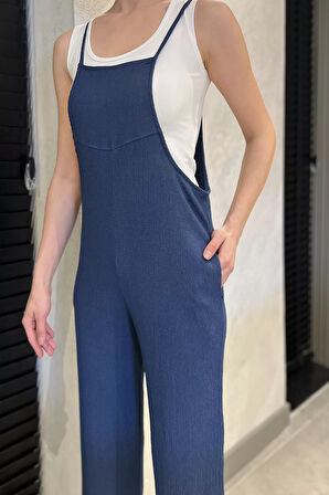 Kadın Ayarlanabilir Askılı Bürümcük Tulum