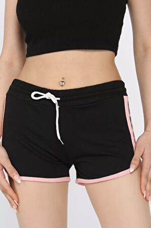 Kadın Baskılı Mini Şort