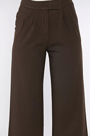 Kadın Bel Lastikli Cırtlı Palazzo Pantolon