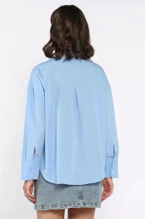 Cepli Kadın Salaş Gömlek