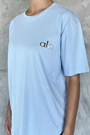 Baskılı Salaş Basic Tişört