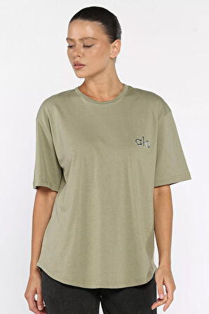 Baskılı Salaş Basic Tişört