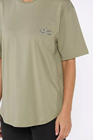 Baskılı Salaş Basic Tişört