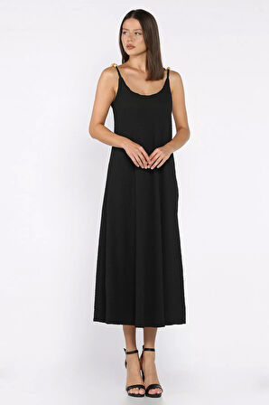 Kadın İp Askılı Elbise