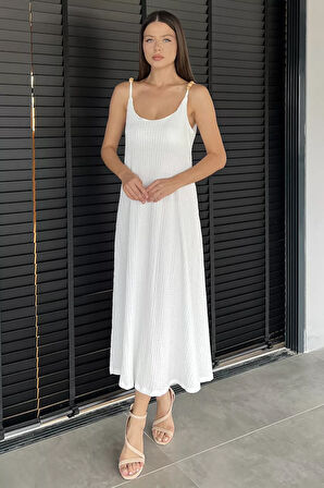 Kadın İp Askılı Elbise