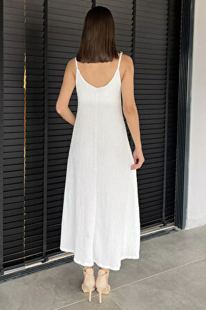 Kadın İp Askılı Elbise