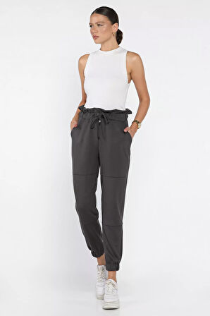 Bel Ve Paça Lastikli Jogger Eşofman Altı