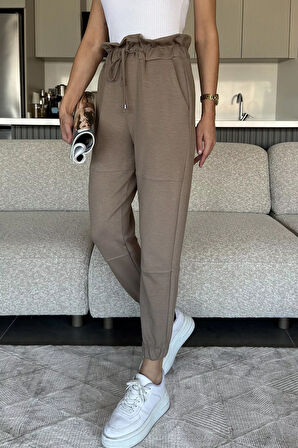 Bel Ve Paça Lastikli Jogger Eşofman Altı
