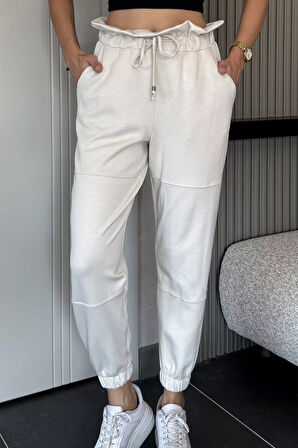 Bel Ve Paça Lastikli Jogger Eşofman Altı