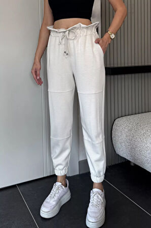 Bel Ve Paça Lastikli Jogger Eşofman Altı