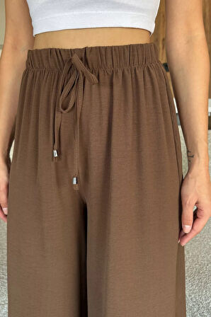 Kadın Bel Lastikli Bol Kesim Pantolon