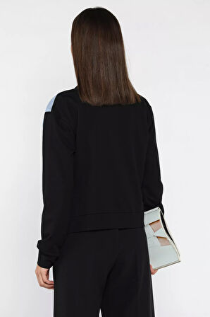 Kadın Kot Garnili Mevsimlik Ceket