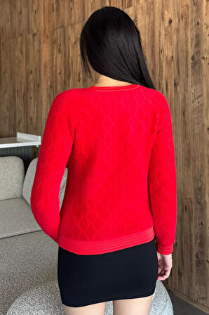 Taşlı Yumoş Triko Kazak (s,m,l Uyumludur)