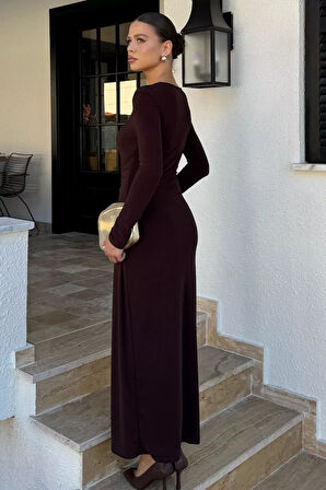 Kadın Bel Tokalı Elbise