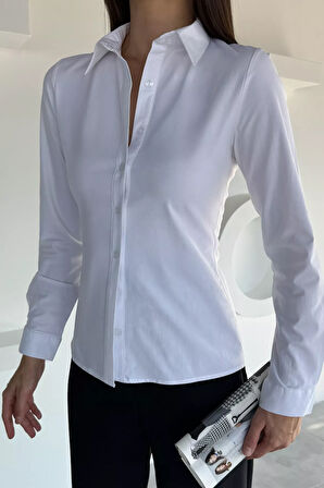 Kadın Slim Fit Gömlek