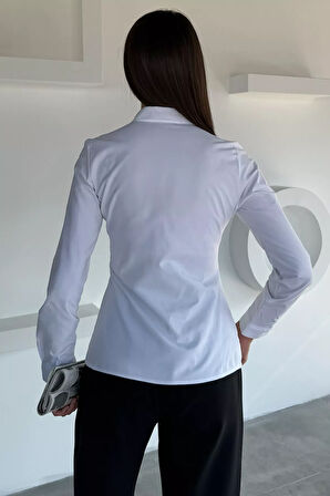 Kadın Slim Fit Gömlek
