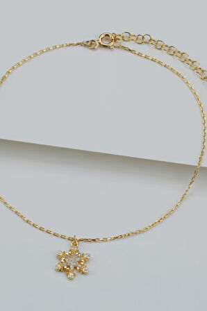 925 Ayar Gümüş Yıldızlı Halhal