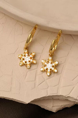 925 Ayar Gümüş Kartanesi Küpe