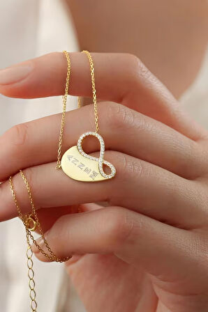 925 Ayar Gümüş Annem Sonsuzluk Kolye