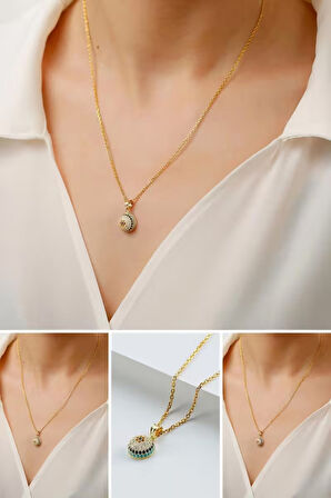 925 Ayar Gümüş Nazar Kolye