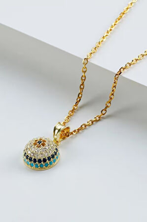 925 Ayar Gümüş Nazar Kolye