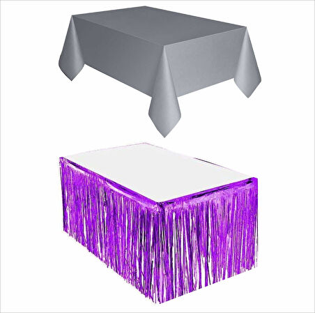Gümüş Masa Örtüsü, Mor Masa Eteği