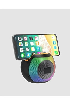 Bluetooth 5.0 Hoparlör – RGB Işıklı, Güçlü Bas ve 360° Surround Ses