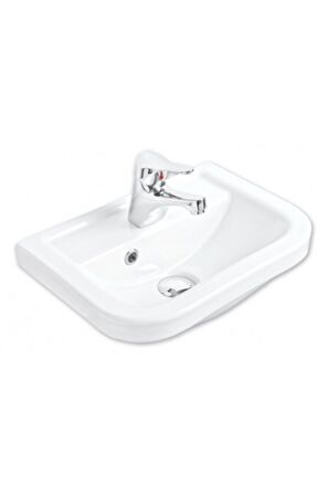 Güral Vit Puzzle Lavabo Lavabo 31 X 42 Cm