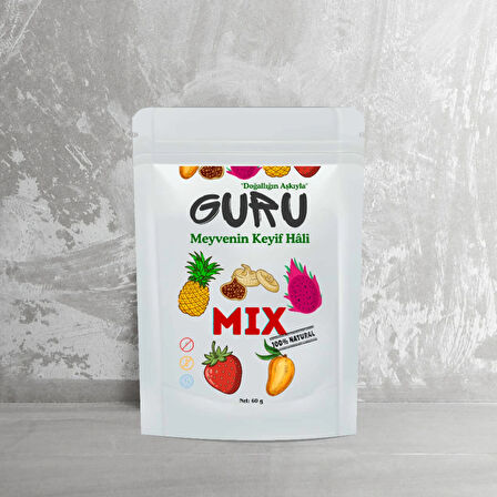Guru Mix - Karışık Meyve Kurusu 60 Gr